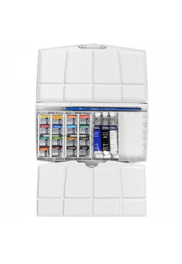 Estojo Aquarela Pastilha C/19 0390375 Winsor & Newton